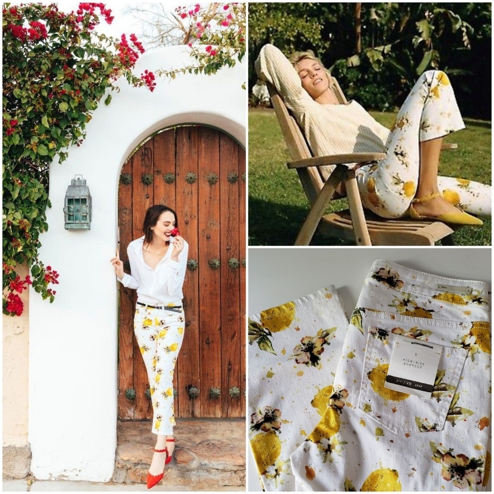 Anthropologie Pilcro Lemon Grove High Rise Jeans